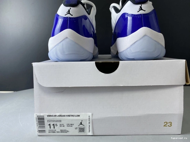 AH7860-100 Air Jordan Concord Low Retro 11 White 0911